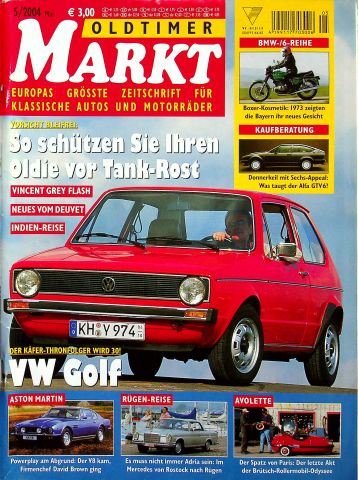Deckblatt Oldtimer Markt (05/2004)